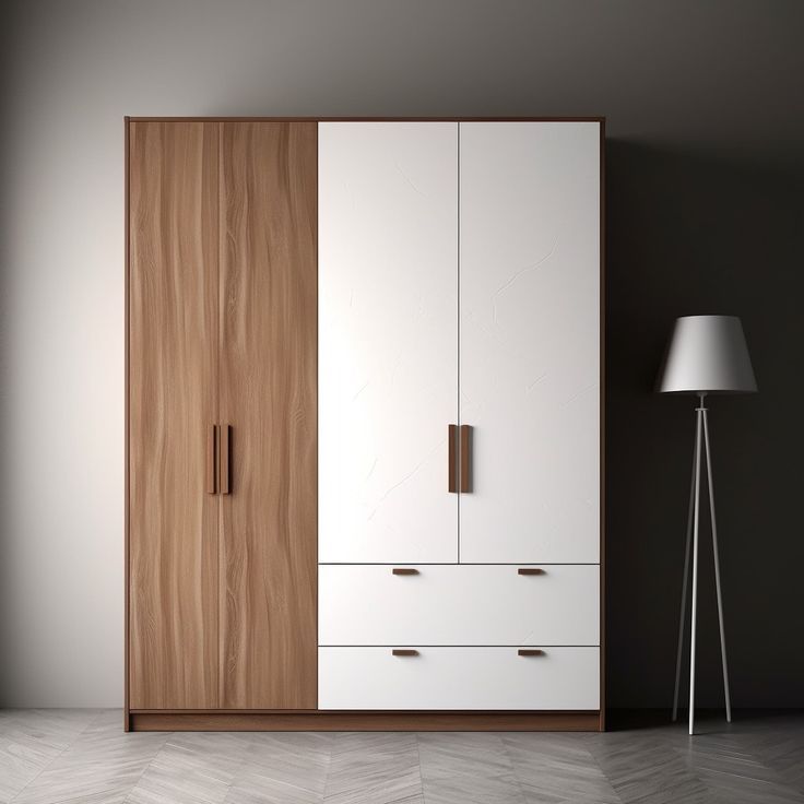 Premium Custom-Made Laminated Wardrobes (2-Door & 3-Door Options)