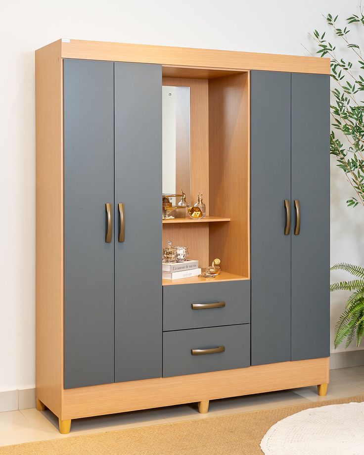 Premium Custom-Made Laminated Wardrobes (2-Door & 3-Door Options)