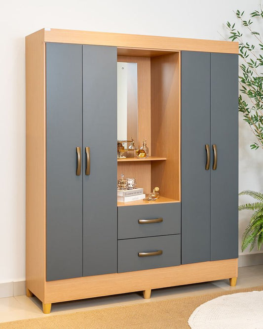 Premium Custom-Made Laminated Wardrobes (2-Door & 3-Door Options)