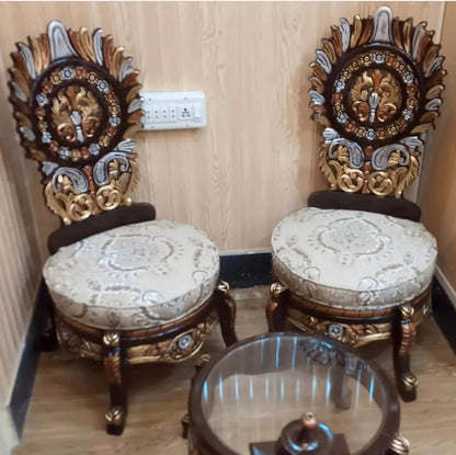 Chiniote Pera Seat – Premium Handcrafted Wooden Seating