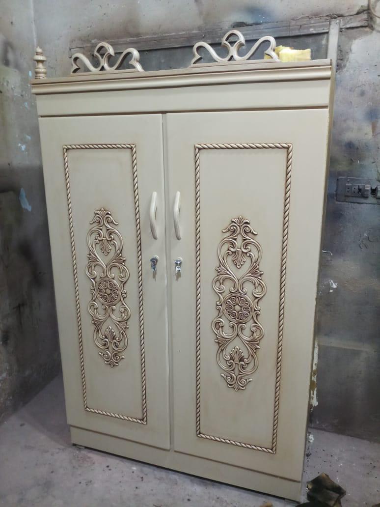 2Door Wardrobe, Wooden Polished