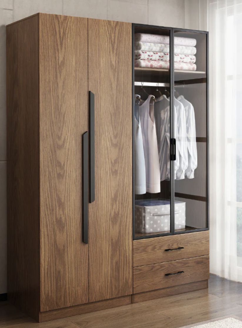 Premium Custom-Made Laminated Wardrobes (2-Door & 3-Door Options)